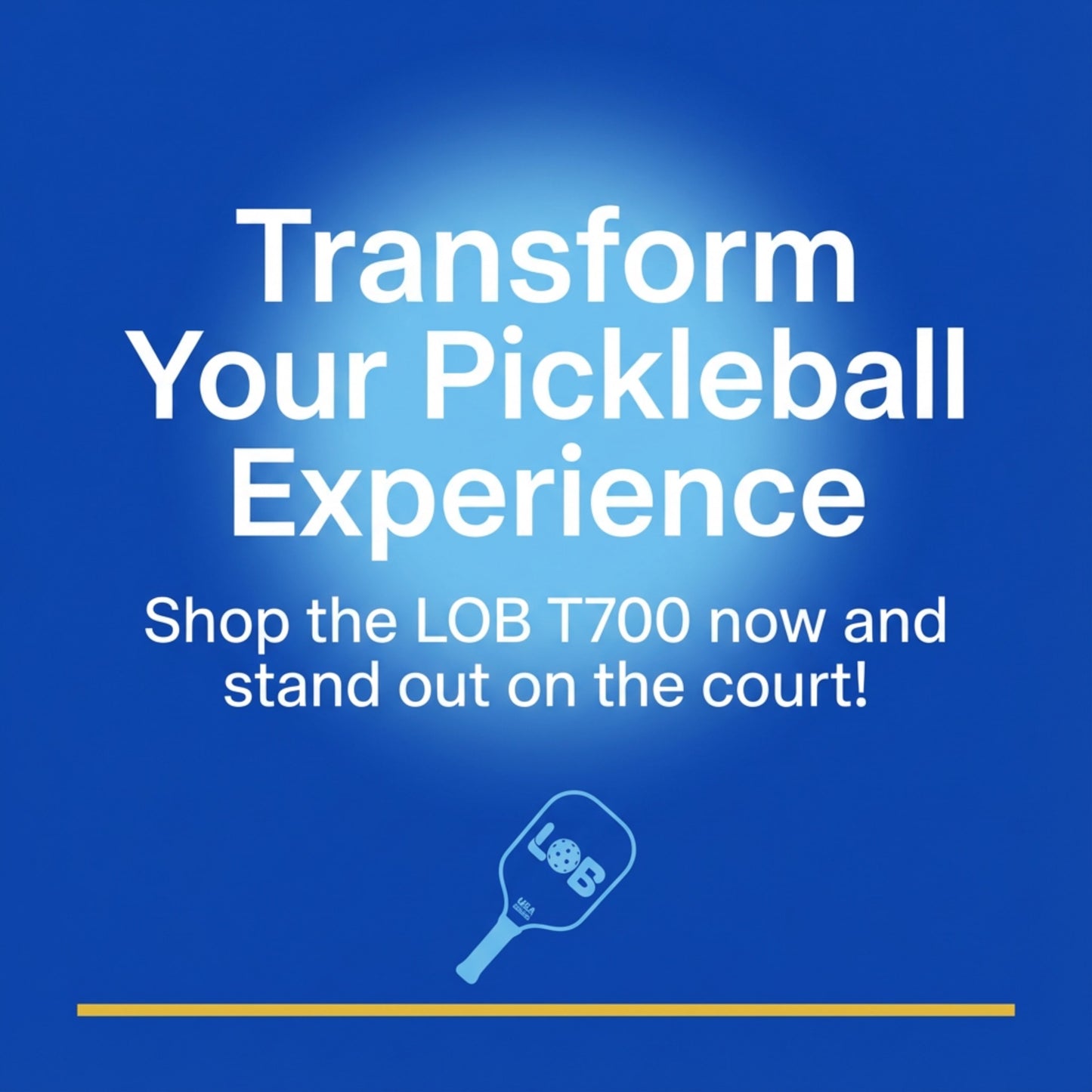 LOB T700 Beige with Purple Raw Carbon Fiber Pickleball Paddle