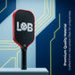 LOB T700 Black with Red Raw Carbon Fiber Pickleball Paddle