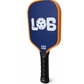 LOB T700 Blue with Orange Raw Carbon Fiber Pickleball Paddle
