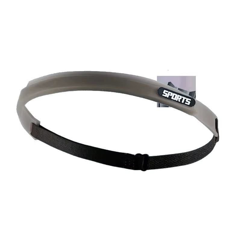 Elastic Head Sweatband Soft Silicone Running Yoga Cycling Sweat Band for Men Women Fitness Basketball Tennis Headband